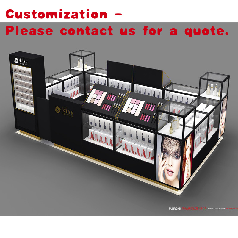Luxury Skincare Shop - Custom.LuxURY escaparate de maquillaje personalizado exhibición