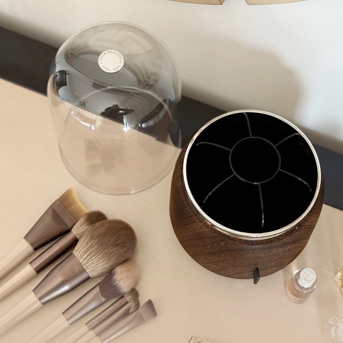 Organizador de brochas de maqu - Luxury Skincare And Makeup Brands reseña y precio